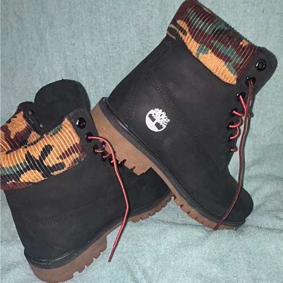 Men’s Timberland Heritage black,camo size 7 brand new no box. - Picture 4 of 9